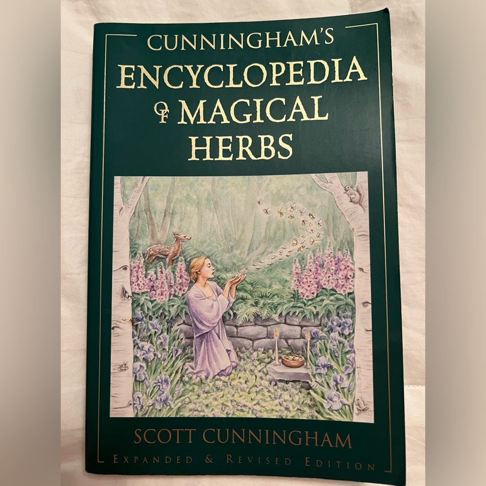 Cunningham’s Encyclopedia of Magical Herbs paperback book